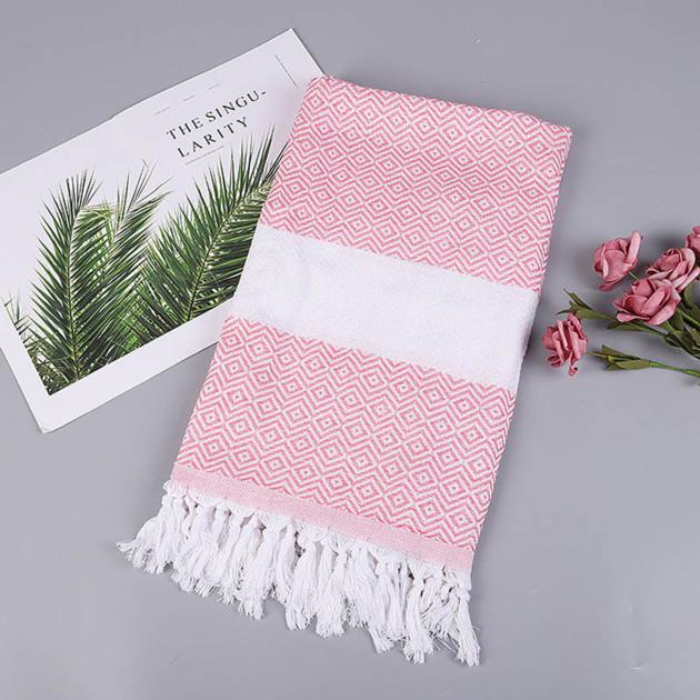 Oversized Turkish Bath Towel With Tassel