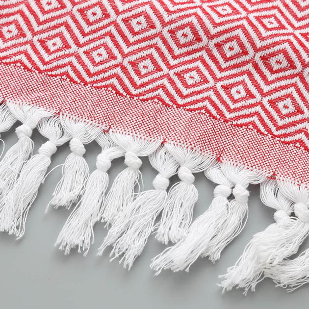 Oversized Turkish Bath Towel With Tassel