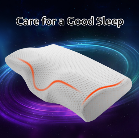 Memory Foam Bedding Pillow Neck protection Slow Rebound Memory Foam Butterfly Shaped Pillow