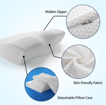 Memory Foam Bedding Pillow Neck Protection