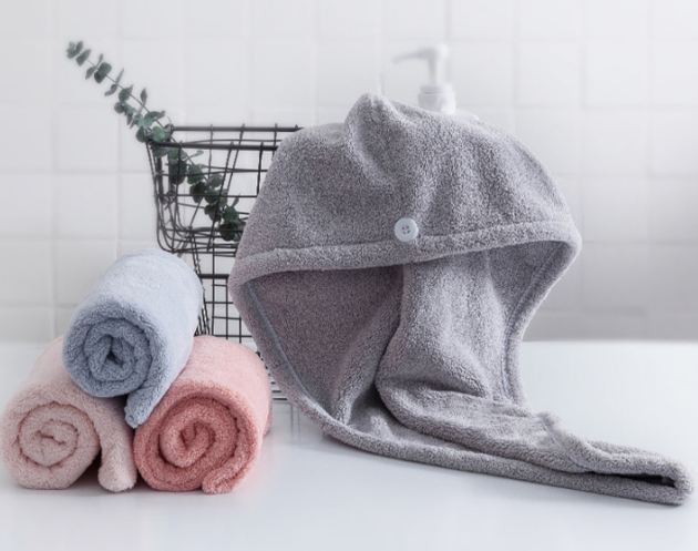 Women Towels Bathroom Microfiber Towel Hair Towel