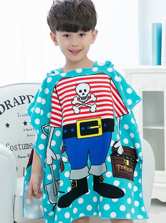 New Children Cute Cartoon Hooded Cloak