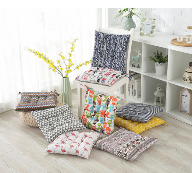 Japan Style Chair Cushion Mat Pad,Comfortable Seat Cushion Pad,40x40cm Home Decor Throw Pillow Floor