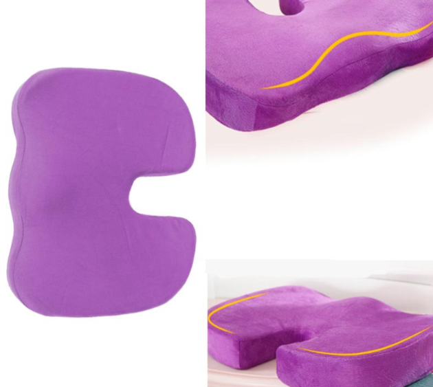 Travel Seat Cushion Coccyx Orthopedic Memory