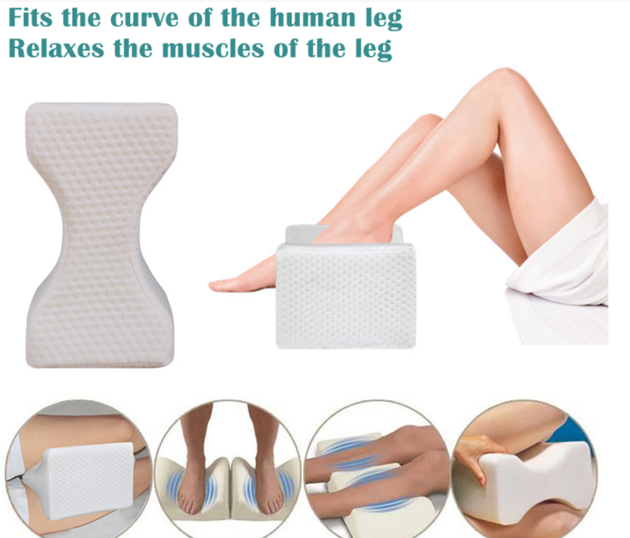 Orthopedic Memory Foam Knee Wedge Pillow