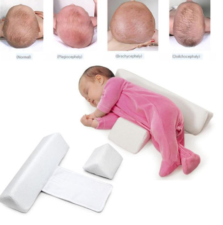 Newborn Baby Shaping Styling Pillow Anti-rollover Side Sleeping Pillow Triangle Infant Baby Position