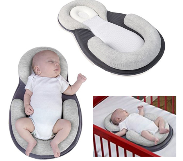 Infant Newborn Anti Rollover Mattress Pillow