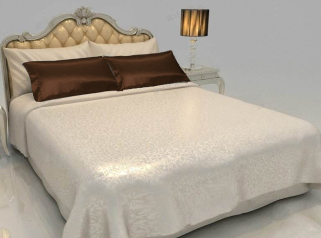 1PC Pure Silk satin Pillowcase Silky Soft Pillow Case