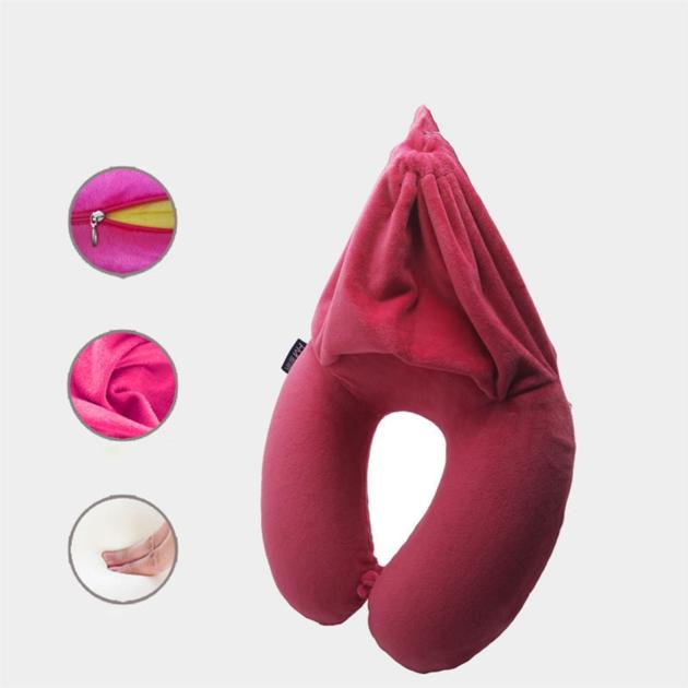 U Shape Travel Pillow For Airplane