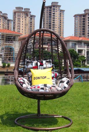 rattan swing chair