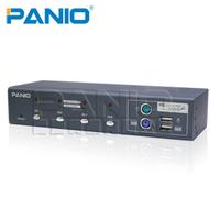 PANIO KF04 4-Port USB+PS/2  KVM Switch-Centralize Processing System
