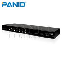 PANIO KF108P 8-Port Combo Free  KVM Switches over IP-Centralize Processing System