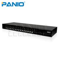 PANIO KF116P 16-Port Combo Free  KVM Switches over IP-Centralize Processing System