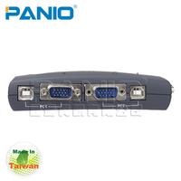PANIO KH02 2-Port USB 2.0 KVM with USB HUB