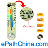 Spy Camera Thermometer with 4GB Internal Memory and Hidden Lens 