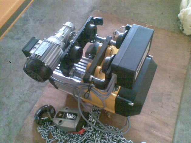 500kg electric chain hosit with trolley
