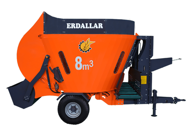 8m3 vertical feed mixer