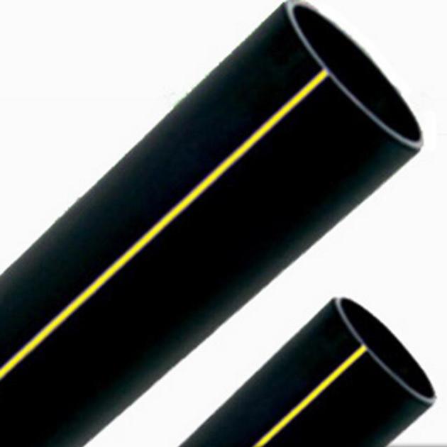 Gas PE pipe competitive prices HDPE yellow gas pipe Dn20mm to 630mm
