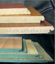HDF wooden laminated flooring