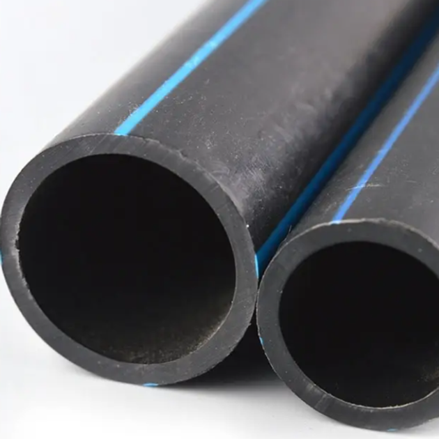 Wholesale Water And Drainge High quality Black Plastic Pipe HDPE Pipe PN25 Pressure For Water Supply