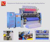 Computer shuttle multi-needle garment Quilting machine