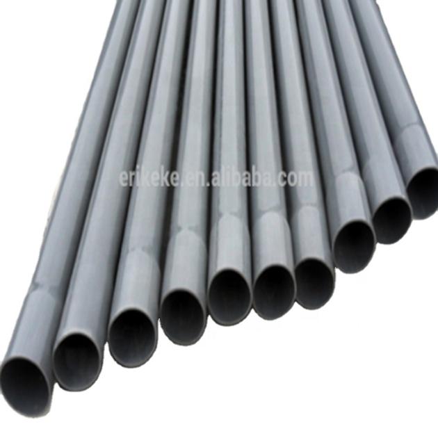 High pressure pvc water supply pipe for underground water supply and drainage
