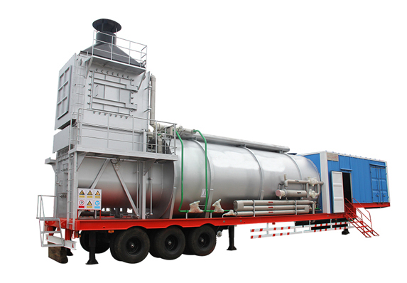 Trailer Mounted Movable Oilfield Steam Injection