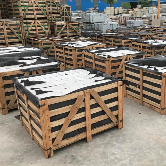 Flamed G682 Yellow Granite Paving Stone