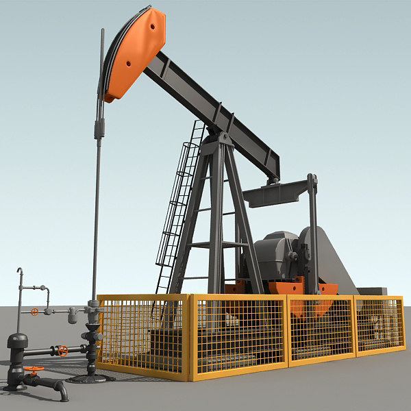 API Nodding Horse Oil Well Pumping