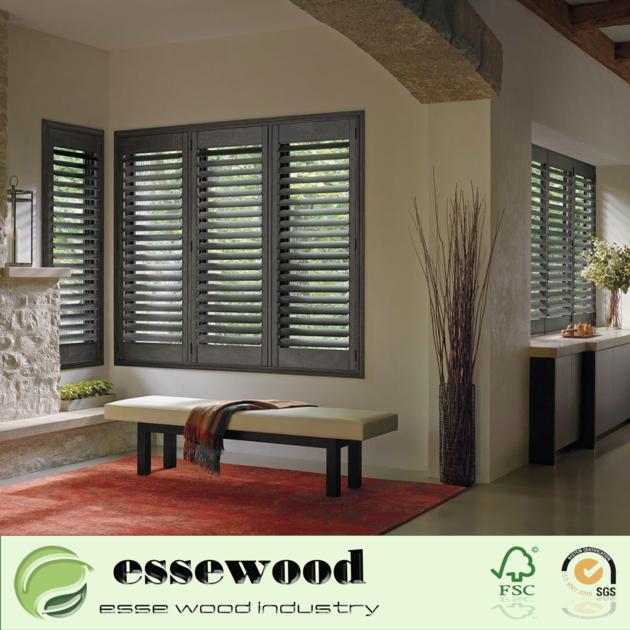 Plantation Vinyl or Wood Window California Shutters