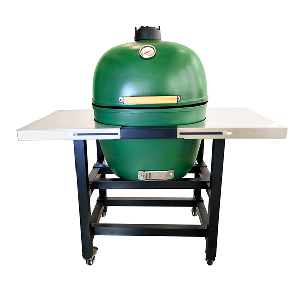 Upgrade 20 inch ceramic grill with Cart