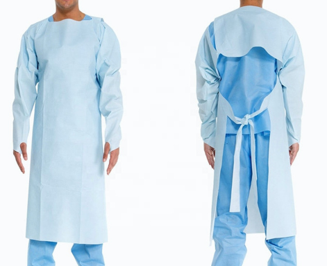 Authentic CE Certified Disposable Isolations Gowns 