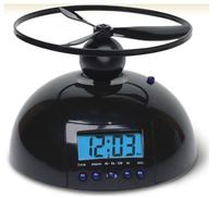 flying alarm clock