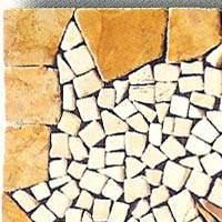 mosaic made of marble