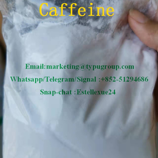 High purity Caffeine Anhydrous with safe delivery 99% white powder Cas 58-08-2 