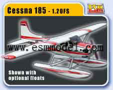 RC model Cessna185 with Float