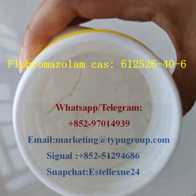Flubromazolam cas: 612526-40-6 with best price and safe shipping 