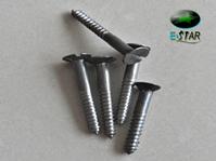 slotted head wood screw 