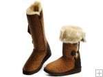Leopard Ugg Bailey Button Triplet Boots1783