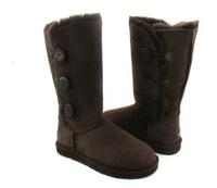 Chocolate Ugg Bailey Button Triplet Boots1783