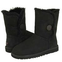 Black UGG Bailey Button Boots 5803+Free Shipping