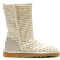 white ugg weave boots