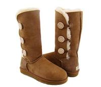 Chestnut Ugg Bailey Button Triplet Boots