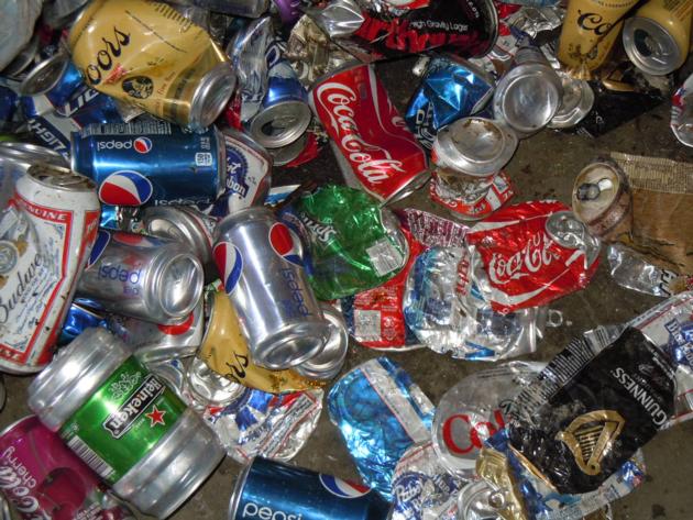 USED ALUMINUM BEVERAGES UBC CANS