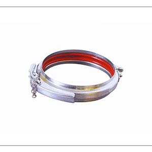 Connection equipment / Flow Pipe Clamp / Duct Clamp / Air Duct Clamp with Rubber