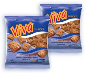VIVA cream-filled snacks