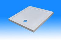 Square ceramic shower tray