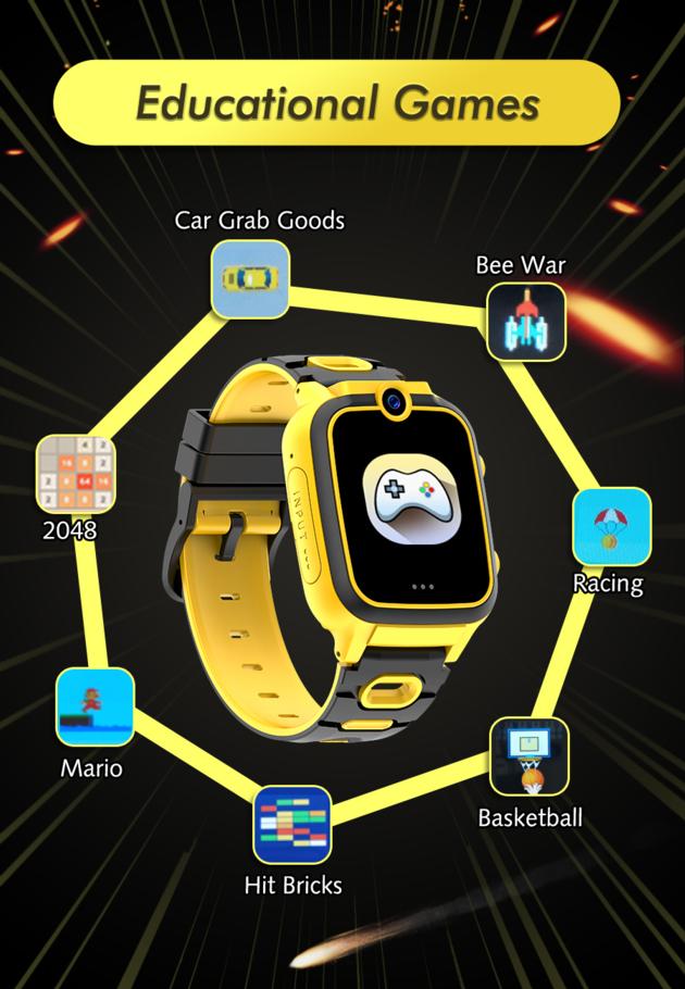 Functional Kids Watch Games Smart Phone