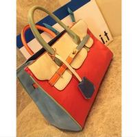 2011 newest style!! stylish tote bag,assorted colors bags (S962)