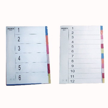 Paper Index Divider # 70126